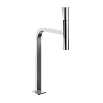 Gessi Incastri Смеситель высокий h-461мм для раковины, без донного клапан, цвет 031 Chrome