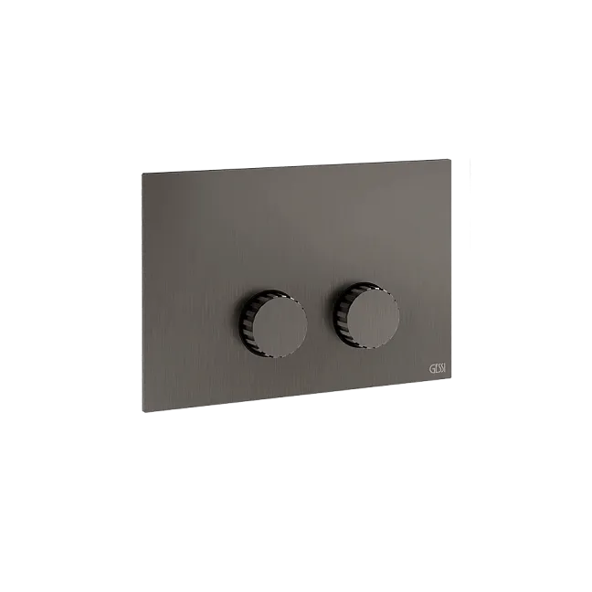 Gessi Incastri Клавиша смыва для инсталляции Tece, цвет 707 Black Metal Brushed PVD