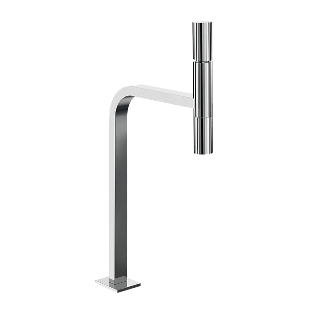 Gessi Incastri Смеситель высокий h-461мм для раковины, без донного клапан, цвет 031 Chrome