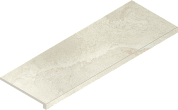 Italon Керамогранитная ступень Wonderful Life Scalino Ang. DX Pure 33x80