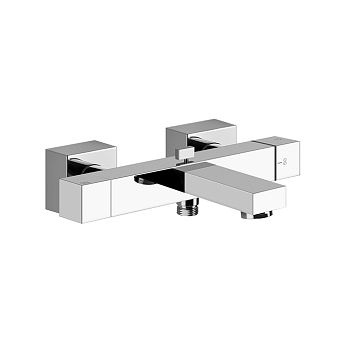 Gessi Rettangolo Термостатический смеситель для ванны с автоматическим переключателем ванна/душ, хром