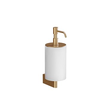Gessi Origini Дозатор для жидкого мыла настенный белый/Warm Bronze Br. PVD