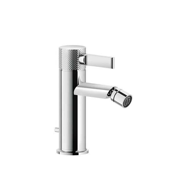Gessi Inciso Смеситель для биде на 1 отверстие с донным клапаном хром