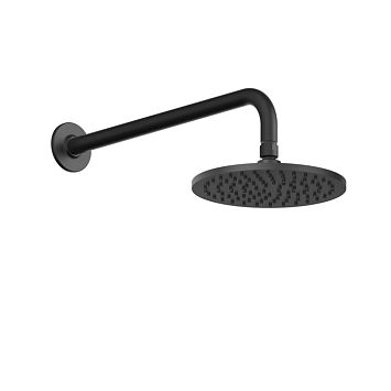 Gessi Inciso Душевая головка настенная, шарнирная на 1/2, 200мм, nero XL