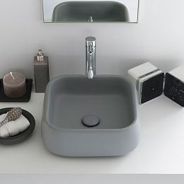 Раковина накладная Cielo Shui без перелива  40x40x15h купить в Москве: интернет-магазин StudioArdo
