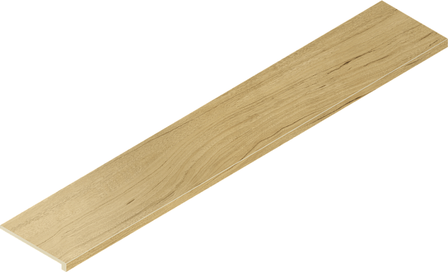 Italon Керамогранитная ступень Skyfall Scalino Ang. DX Rovere 33x160 Nat