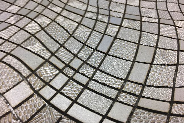 Микромозаика Sergio Savino Volo Decorato 29,5x31,5 Aluminium