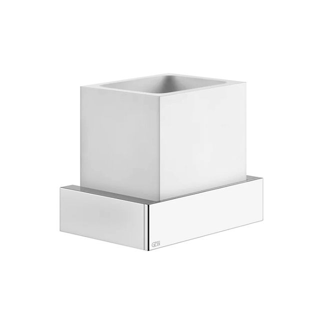 Gessi Rettangolo Стакан подвесной, хром/белый