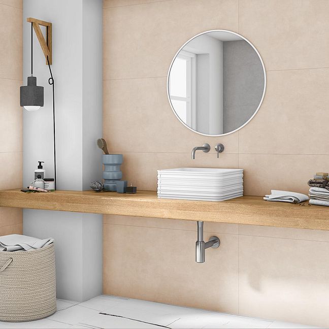 Керамогранит ART NATURA Ceramica Moderno Cemento Crema 60x120х0,55 Digi Matt