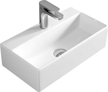 Раковина ArtCeram Quadro QUL001 01 00 Габариты (Ш Г В): 50x27x15 см