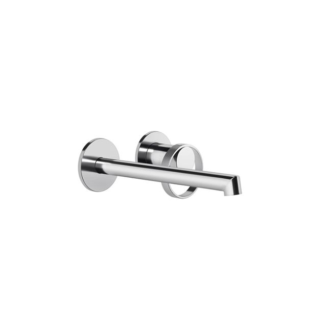 Gessi Anello Смеситель настенный, с изливом 194-214 мм, хром (внешняя часть)