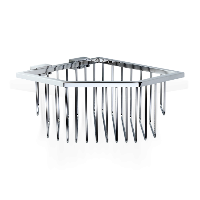 Decor Walther 0704800 - WA ECK3 угловая полка для губки Хром