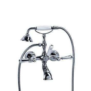 Смеситель для ванны с душевым гарнитуром ½“ Joerger Delphi Deco 129.20.100.xxx-AA