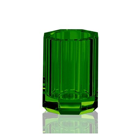 Decor Walther Kristall BER Стакан настольный, хрустальное стекло, цвет: английский зеленый