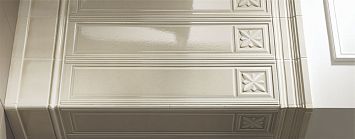 Вставка Ceramiche Grazia Epoque Angolo Finale Diamantato Grey Craquele 2x6,5