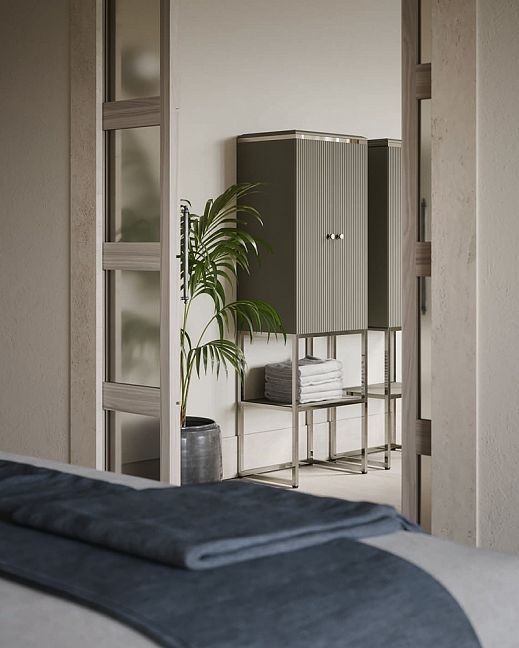 Oasis Academy Комплект Beige Arizona и чёрный никель L190 x W53 x H84 cm
