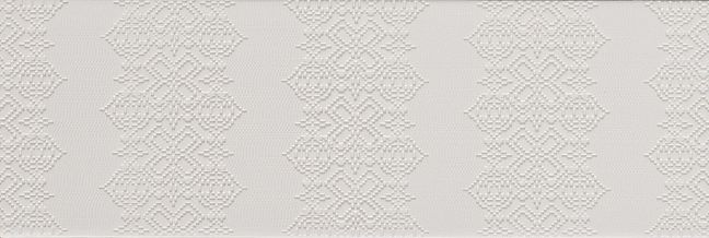 Керамогранит Mutina Bas Relief Garland Relief Bianco Matt 18x54