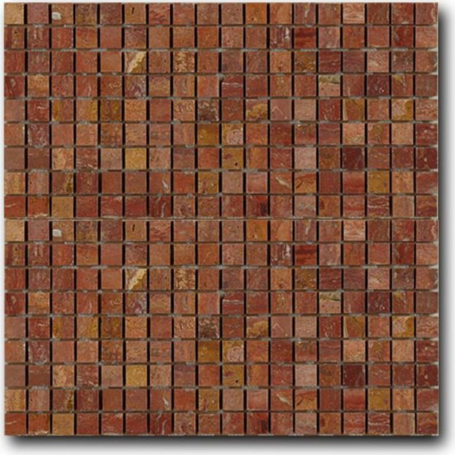 Мозаика ART NATURA Marble Mosaic Red Travertine 30,5x30,5