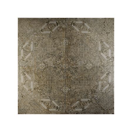 Мраморная плитка Akros Decorative Art Luxor Botticino 80x80