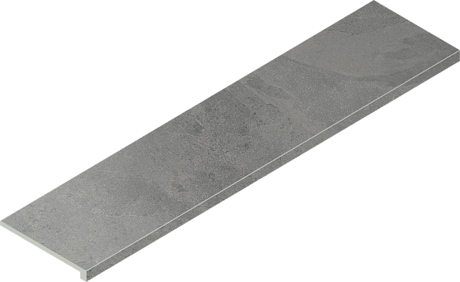 Italon Керамогранитная ступень Materia Scalino Front Carbonio 33x120 Cer