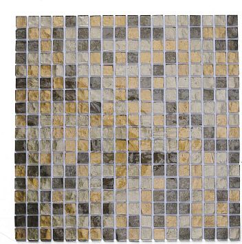 Стеклянная мозаика ART NATURA  10x10 Murano Specchio 30+26+27 300x300