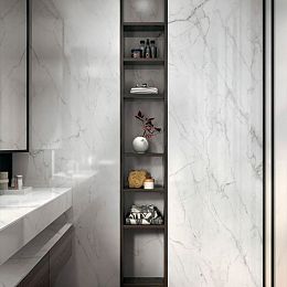 Керамогранит Infinity Marble Calacatta Lincoln Lucido 160x320x6 купить в Москве: интернет-магазин StudioArdo