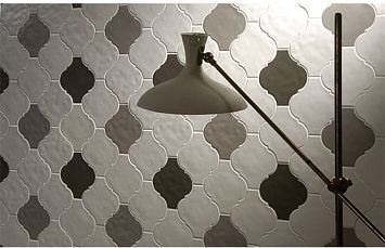Керамическая плитка Tonalite Arabesque Satin Silver Matt 14,5x14,5 Semilucida