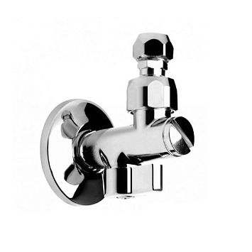 Gessi Запорный кран-фильтр под раковину с подводом воды на 1/2, хром
