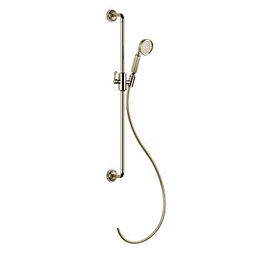 Gessi Venti20 Штанга для душа 800 мм., с ручным душем и шлангом 1500 мм., Brass PVD