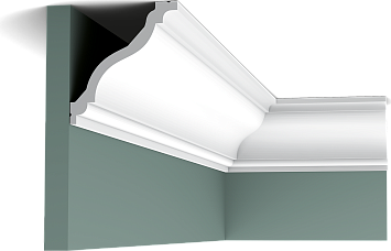 Потолочный карниз Orac Décor C333F гибкий полимер 200,0 x 11,1 x 12,2