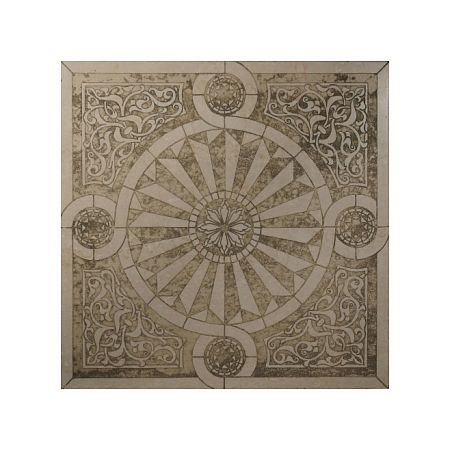 Мраморная плитка Akros Decorative Art Cattedrale M1021 Botticino 40x40