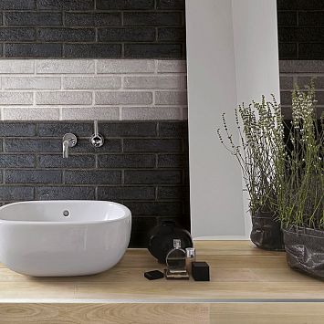 Керамогранит Rondine Black Brick
