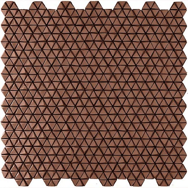 Микромозаика Sergio Savino  29,8x31,1 настенная, цвет: Red Brown Bronze