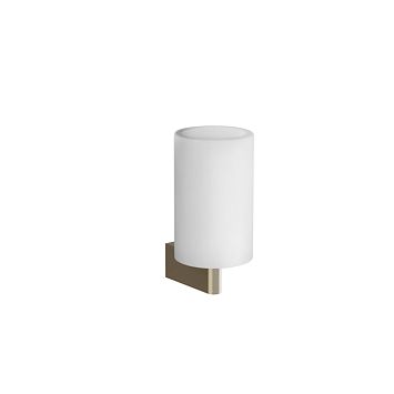 Gessi Origini Стакан настенный белый/Finox Brushed Nickel
