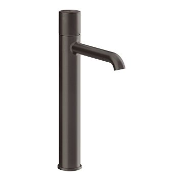 Gessi Habito Diamantato Смеситель для раковины на 1 отверстие, однорычажный, без донного клапана, Black Metal Br. PVD