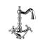 Gessi, Ladolcevita, смеситель для раковины с донным клапаном на 1/4", отделка бронза 140