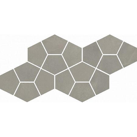 Мозаика Italon  Continuum Iron Mosaico Prism  20,5x41,3