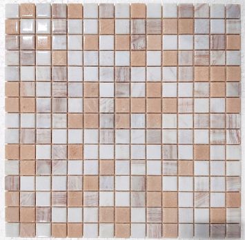 Trend Стеклянная мозаика 2x2 Aquatica Opal сетка 316х316 