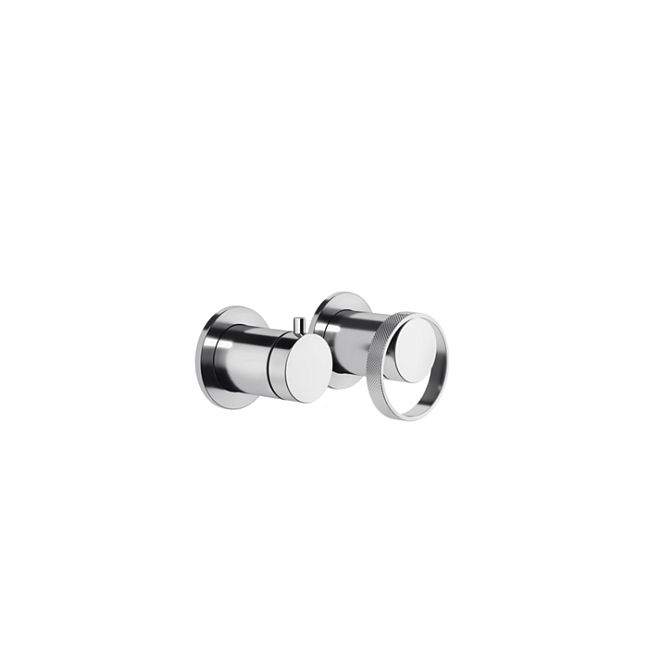 Gessi Anello Встраиваемый однорычажный смеситель на 2 выхода с перекл. (внешние части), хром