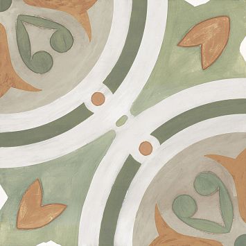 Harmony Керамическая плитка Amber Green SP 22.3x22.3 матовая