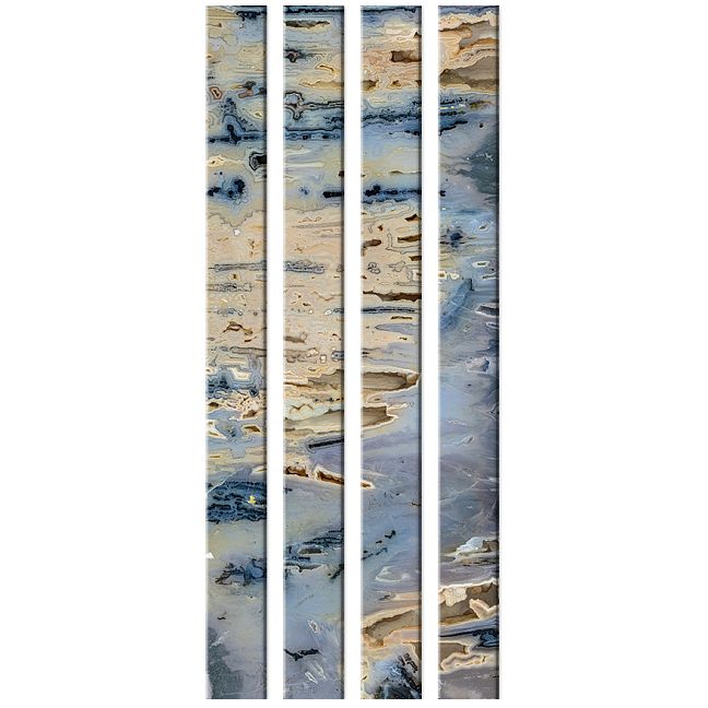 Стеклянный профиль Sicis You Glass  Lake 26,2 x 300 x 6 мм