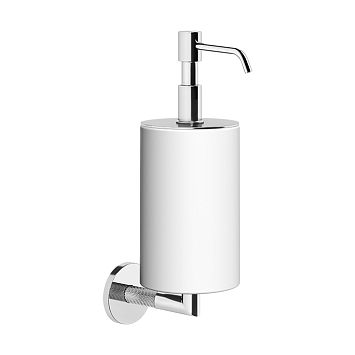 Gessi Anello Дозатор для жидкого мыла настенный белый, хром