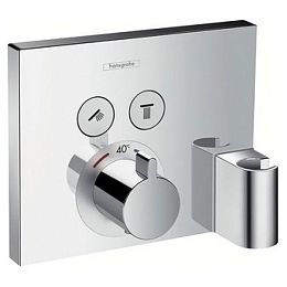 Смеситель для душа Hansgrohe ShowerSelect, встраиваемый, внешняя часть, Цвет: хром купить в Москве: интернет-магазин StudioArdo