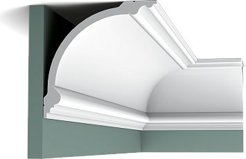 Потолочный карниз Orac Décor C338 BA'ROCK пуротач 200,0 x 18,2 x 18,2