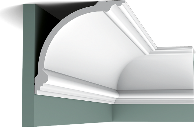 Потолочный карниз Orac Décor C338 BA'ROCK пуротач 200,0 x 18,2 x 18,2