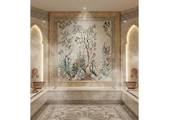 Панно ART NATURA Обаяние Востока 200х200см