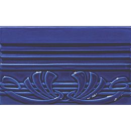 Бордюр Ceramiche Grazia Epoque Terminale Deco Cobalt Craquele 12x20 купить в Москве: интернет-магазин StudioArdo