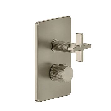 Gessi Inciso Встраиваемый термостатический смеситель на 1 источник, резьба 1/2 (внешняя часть), finox
