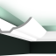 Профиль освещения верхний Orac Décor C351 BOAT пуротач 200,0 x 17,3 x 7,4