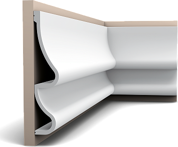 Молдинг Orac Décor P3071 GOLF пуротач 200,0 x 7,6 x 37,2